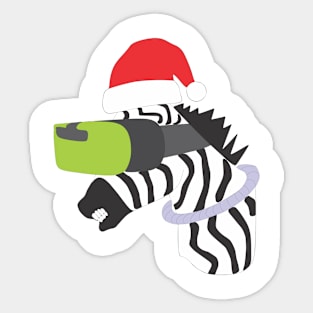 Zebra Sticker